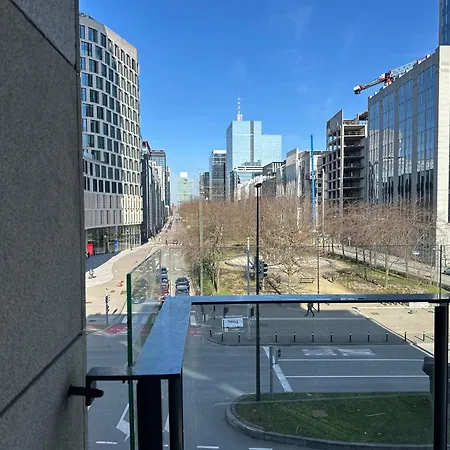 Apartment In Brussels City With Beautiful View Exterior photo