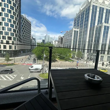 Apartment In Brussels City With Beautiful View Exterior photo